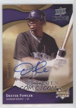 2009 Upper Deck Icons - [Base] #133 - Dexter Fowler /400