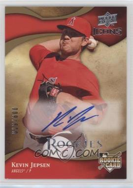 2009 Upper Deck Icons - [Base] #134 - Kevin Jepsen /600