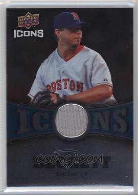 2009 Upper Deck Icons - Icons - Blue Jerseys #IC-BE - Josh Beckett