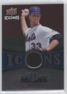 2009 Upper Deck Icons - Icons - Blue Jerseys #IC-JM - John Maine