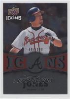 Chipper Jones #/999