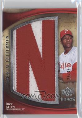 2009 Upper Deck Icons - Immortal Lettermen #IL-DA.9 - Dick Allen - Dick Allen (Letter N) /45