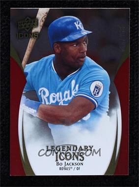 2009 Upper Deck Icons - Legendary Icons - Red #LI-BJ - Bo Jackson /999