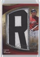 Carlos Lee (Letter R) #/45