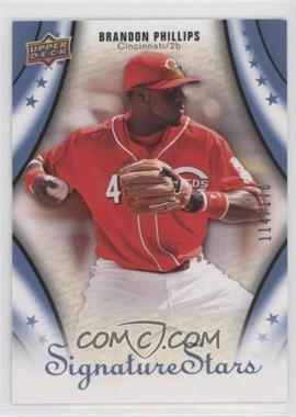 2009 Upper Deck Signature Stars - [Base] - Clover Blue #16 - Brandon Phillips /170