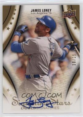 2009 Upper Deck Signature Stars - [Base] - Gold Signatures #50 - James Loney /15