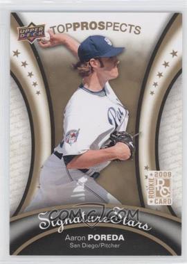 2009 Upper Deck Signature Stars - [Base] #115 - Top Prospects - Aaron Poreda