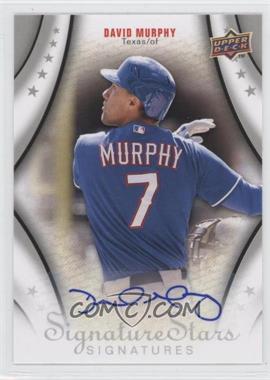 2009 Upper Deck Signature Stars - [Base] #159 - Signatures - David Murphy