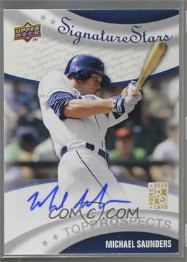 2009 Upper Deck Signature Stars - [Base] #203 - Top Prospects - Michael Saunders [Noted]