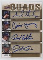 Adrian Gonzalez, David Eckstein, Chris Young, Josh Geer #/35