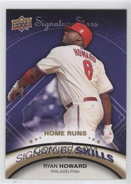 2009 Upper Deck Signature Stars - Signature Skills #SS-2 - Ryan Howard