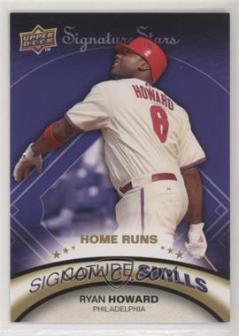 2009 Upper Deck Signature Stars - Signature Skills #SS-2 - Ryan Howard