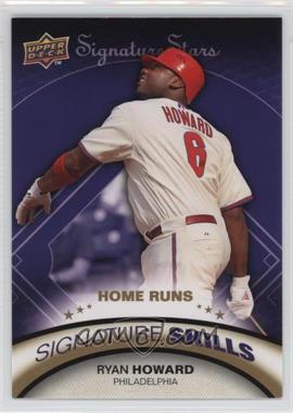 2009 Upper Deck Signature Stars - Signature Skills #SS-2 - Ryan Howard