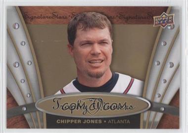 2009 Upper Deck Signature Stars - Trophy Winners #TW-5 - Chipper Jones