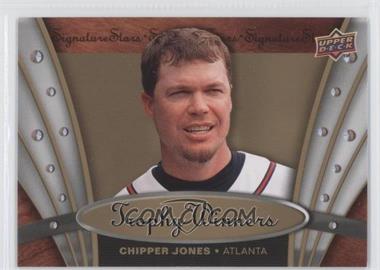 2009 Upper Deck Signature Stars - Trophy Winners #TW-5 - Chipper Jones