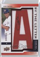 Cody Buckel (letter A) #/100