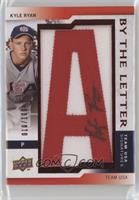 Kyle Ryan (letter A) #/100