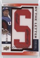 Matt Newman (letter S) #/100