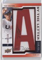 Tony Wolters (letter A) #/100