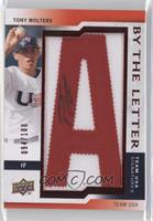 Tony Wolters (letter A) #/100