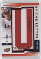 Tony Wolters (letter U) #/100