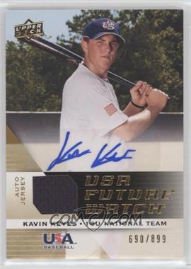 2009 Upper Deck Signature Stars - USA Future Watch Jersey Autographs #UFWA-31 - Kavin Keyes /899