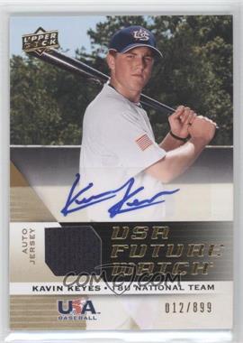 2009 Upper Deck Signature Stars - USA Future Watch Jersey Autographs #UFWA-31 - Kavin Keyes /899