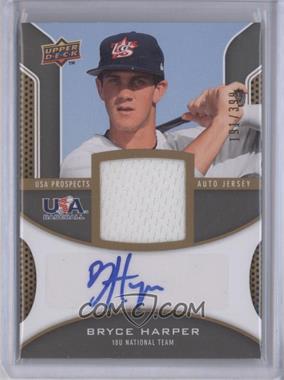 2009 Upper Deck Signature Stars - USA Prospects Autograph Jerseys #USA-BH - Bryce Harper /399