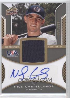 2009 Upper Deck Signature Stars - USA Prospects Autograph Jerseys #USA-NC - Nick Castellanos /399