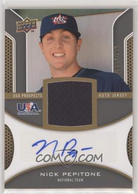 2009 Upper Deck Signature Stars - USA Prospects Autograph Jerseys #USA-NP - Nick Pepitone /399