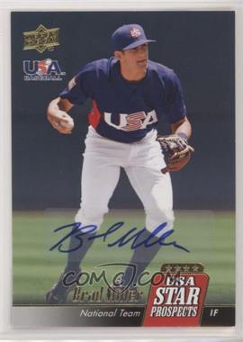 2009 Upper Deck Signature Stars - USA Star Prospects - Autographs #USA-A33 - Brad Miller [Noted]