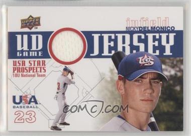 2009 Upper Deck Signature Stars - USA Star Prospects - UD Game Jersey #GJU-5 - Nicky Delmonico