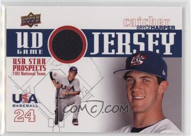 2009 Upper Deck Signature Stars - USA Star Prospects - UD Game Jersey #GJU-8 - Bryce Harper