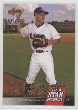 2009 Upper Deck Signature Stars - USA Star Prospects #USA-10 - Manny Machado