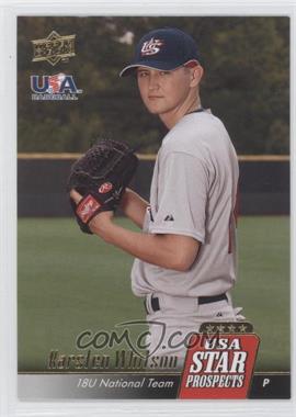 2009 Upper Deck Signature Stars - USA Star Prospects #USA-19 - Karsten Whitson