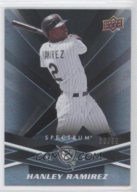 2009 Upper Deck Spectrum - [Base] - Black #38 - Hanley Ramirez /50