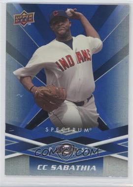 2009 Upper Deck Spectrum - [Base] - Blue #54 - CC Sabathia