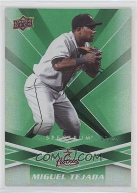 2009 Upper Deck Spectrum - [Base] - Green #43 - Miguel Tejada /99