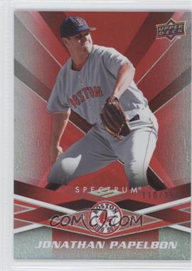 2009 Upper Deck Spectrum - [Base] - Red #15 - Jonathan Papelbon /250