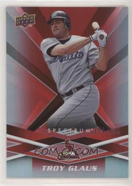 2009 Upper Deck Spectrum - [Base] - Red #88 - Troy Glaus /250