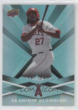 2009 Upper Deck Spectrum - [Base] - Turquoise #47 - Vladimir Guerrero /25