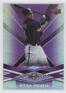 2009 Upper Deck Spectrum - [Base] #56 - Ryan Braun