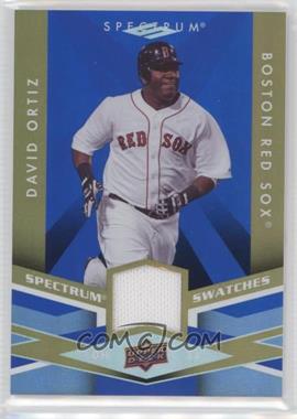 2009 Upper Deck Spectrum - Spectrum Swatches - Blue #SS-DO - David Ortiz