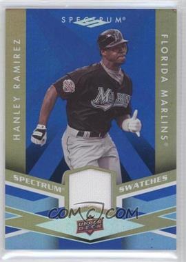 2009 Upper Deck Spectrum - Spectrum Swatches - Blue #SS-HR - Hanley Ramirez