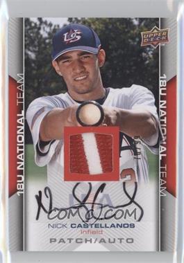 2009 Upper Deck USA Baseball Box Set - [Base] - Patch Autograph #USA-110 - Nick Castellanos /99