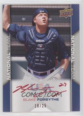 2009 Upper Deck USA Baseball Box Set - [Base] - Red Ink Autographs #USA-74 - Blake Forsythe /25