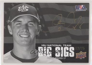 2009 Upper Deck USA Baseball Box Set - Big Sigs 18U National Team - Gold Ink #BS18U-PP - Phillip Pfeifer /25