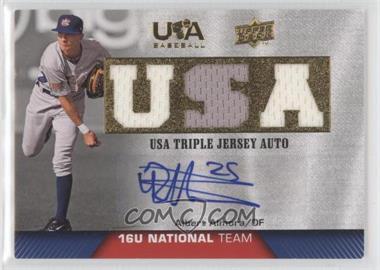 2009 Upper Deck USA Baseball Box Set - Triple Jersey 16U National Team - Autographs #TJA16U-AA - Albert Almora