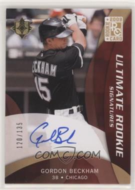 2009 Upper Deck Ultimate Collection - [Base] #109 - Rookie Signatures - Gordon Beckham /135