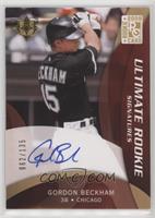 Rookie Signatures - Gordon Beckham #/135